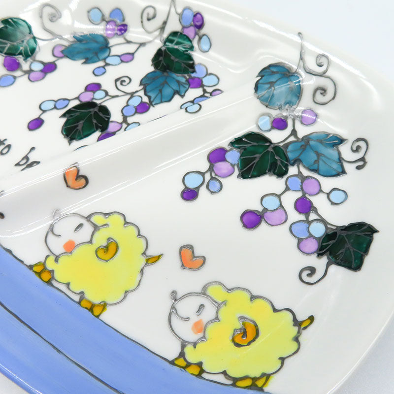 ランチプレート 四角 ひつじ