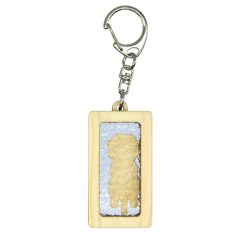 カクカクどうぶつ親子キーホルダー【ラッコ】