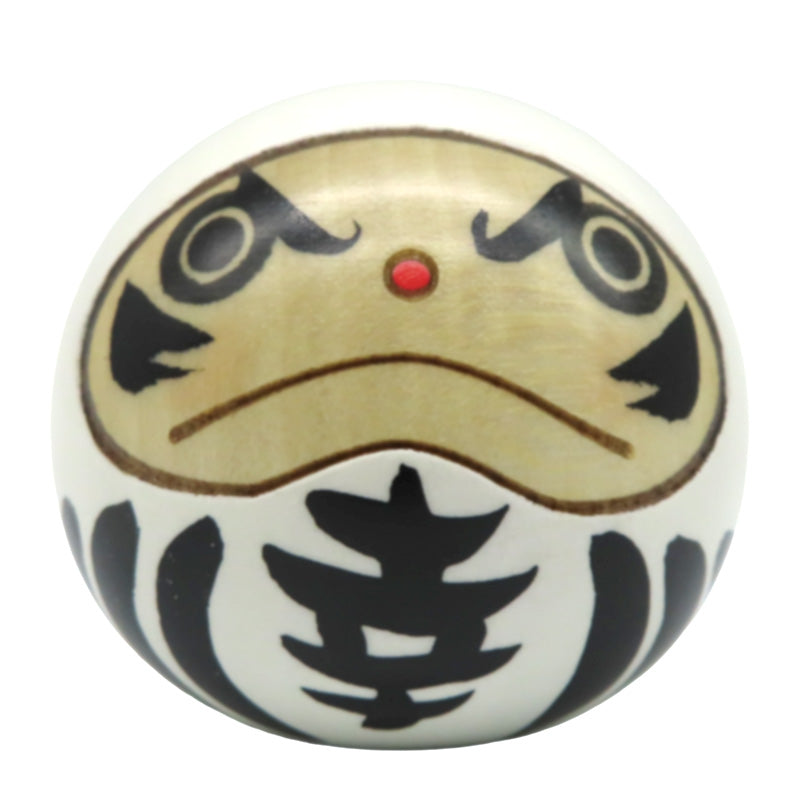 卯三郎こけし 幸福だるま 白