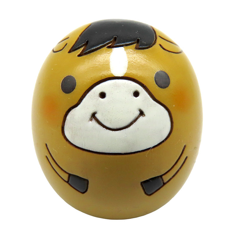 干支うま(茶色) 午 たまごこけし