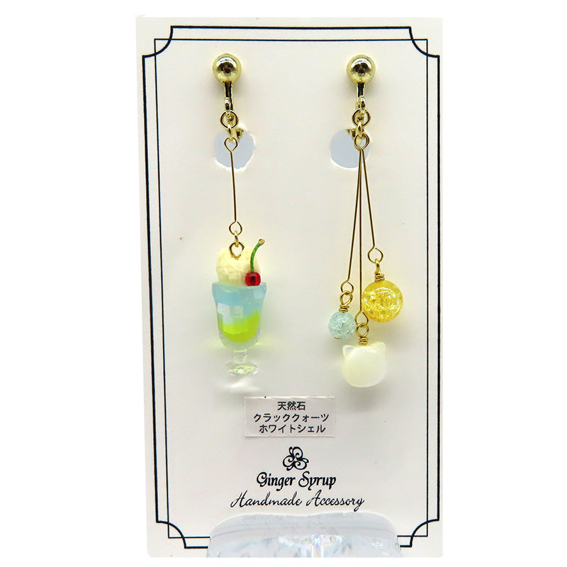 -neko da soda summer- イヤリング