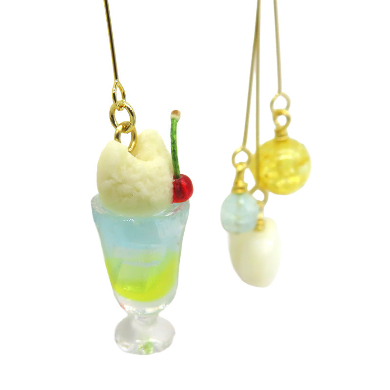 -neko da soda summer- イヤリング