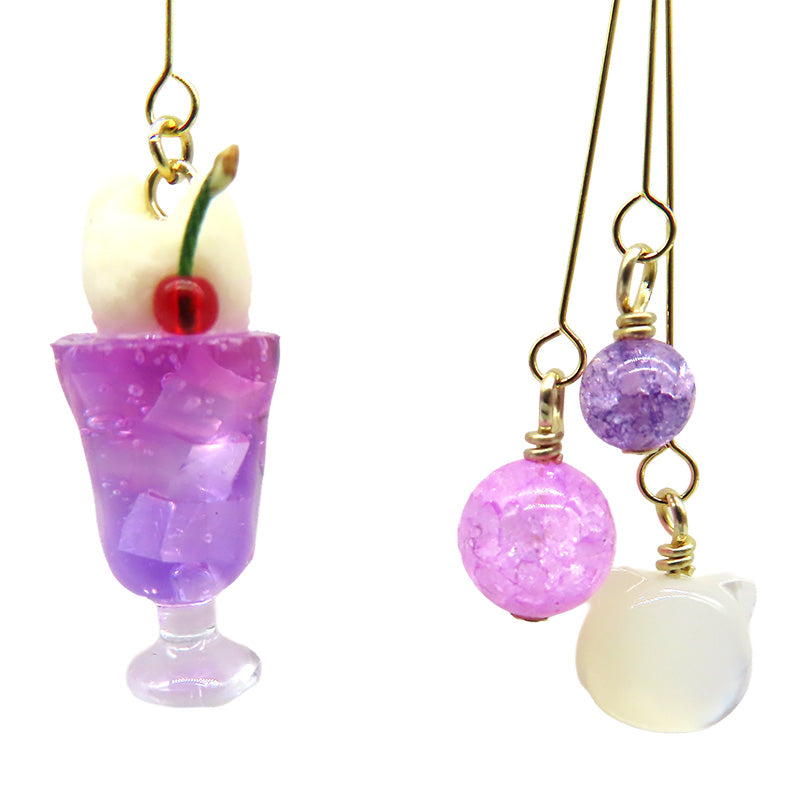 -neko da soda autumn- イヤリング