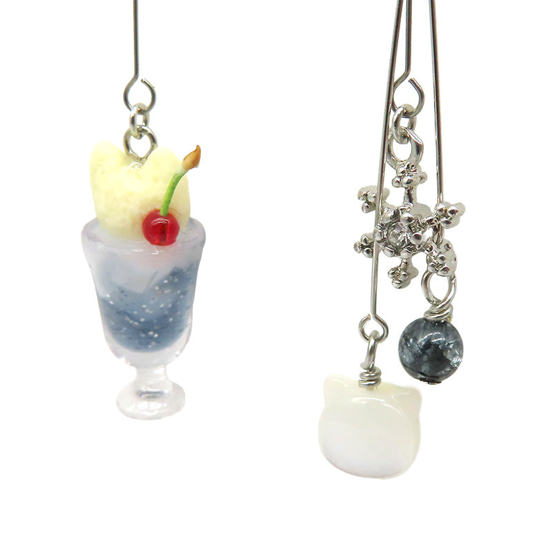 -neko da soda winter- イヤリング