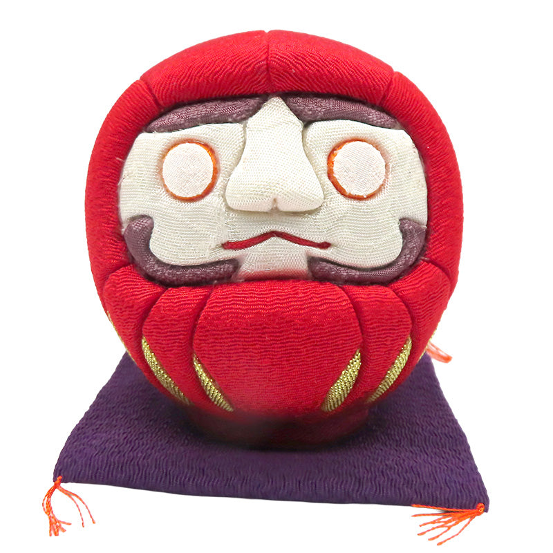 木目込み人形 江戸だるま 小:赤 daruma