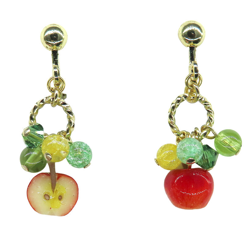 -Jewel Apple- (林檎) イヤリング