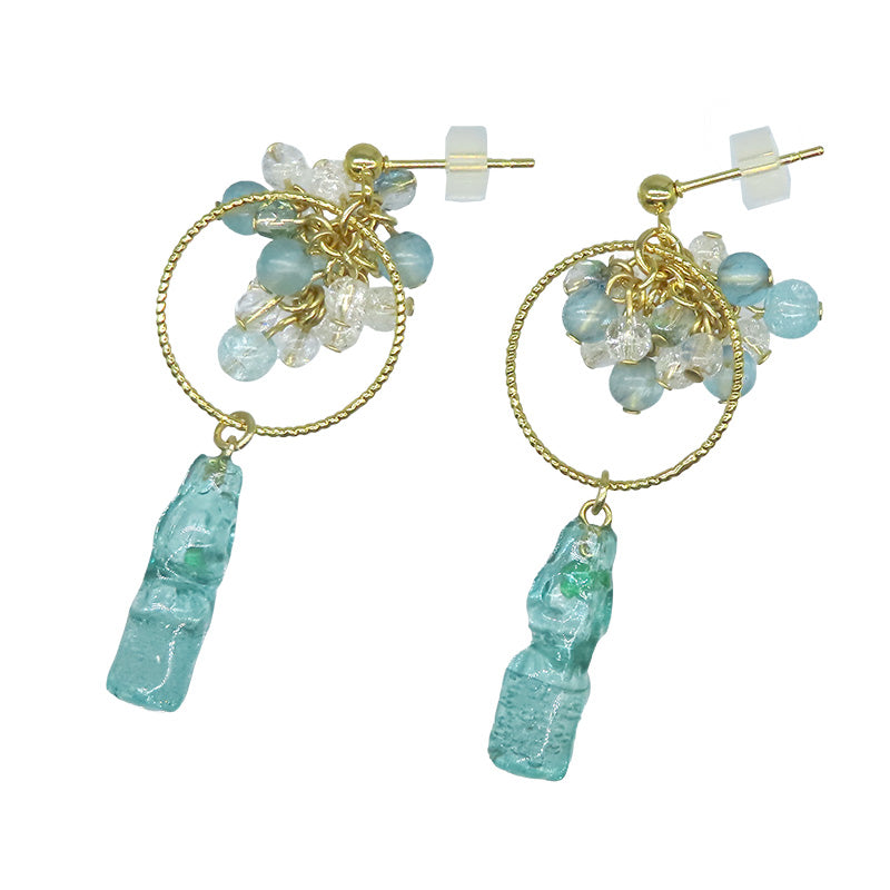 シュワシュワラムネ ピアス