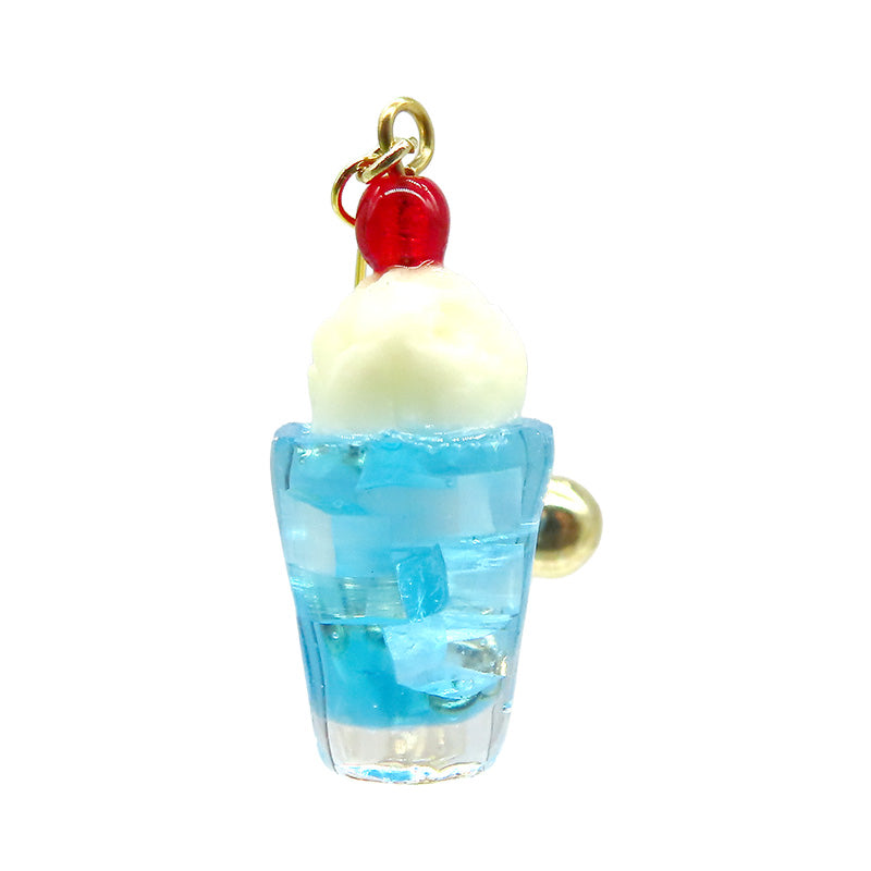 -cream soda- ICE blue イヤリング
