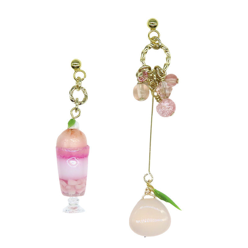 -Peach parfait- ピアス