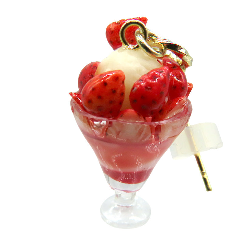 -strawberry parfait- ストロベリーパフェ ピアス