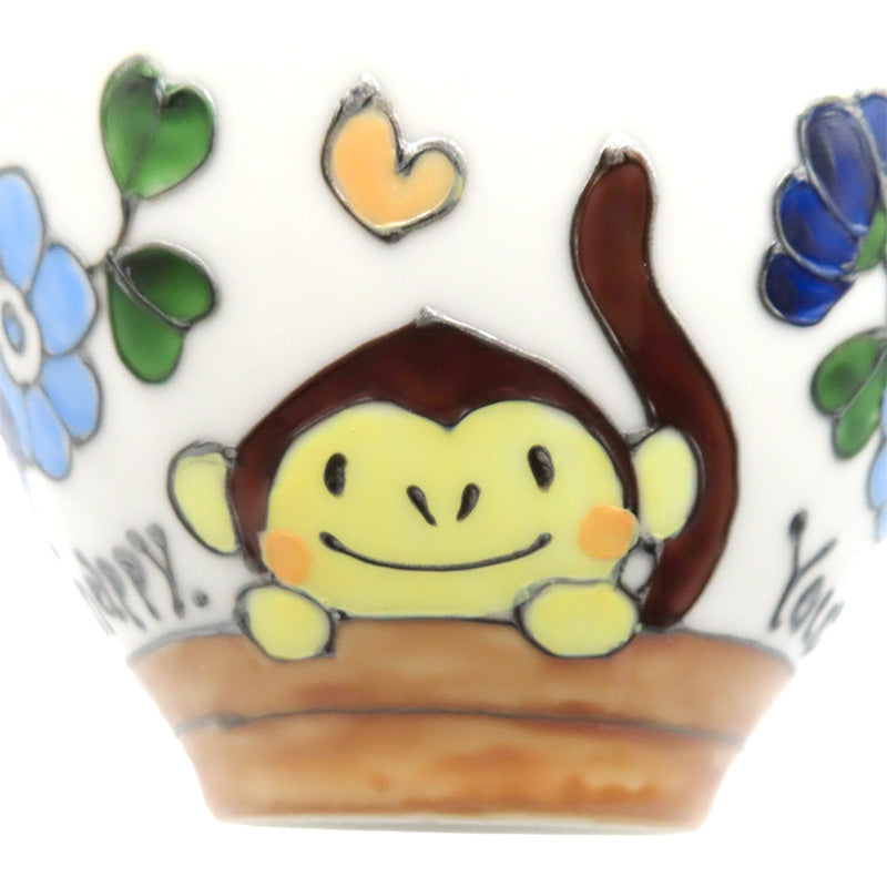 茶碗 サル