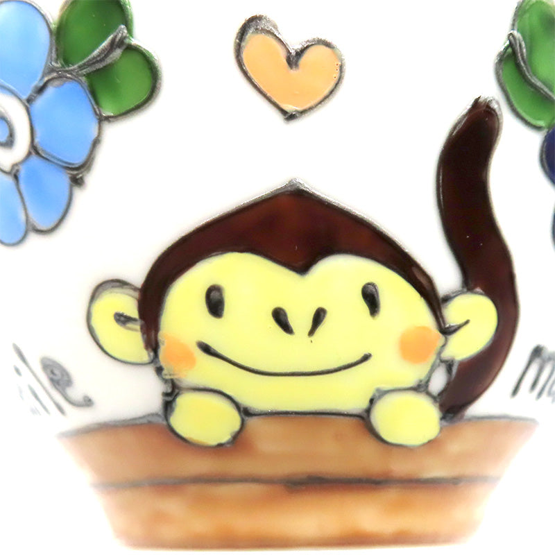 茶碗 サル