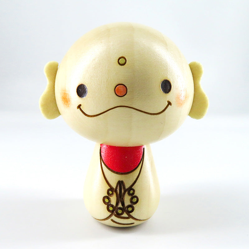 お地蔵様 丸目 こけし