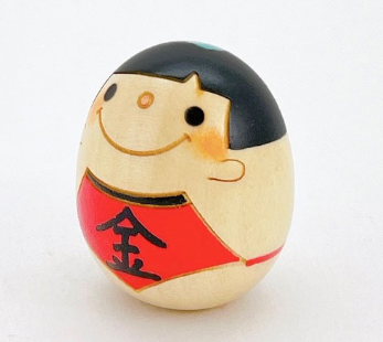 たまごこけし【金太郎】