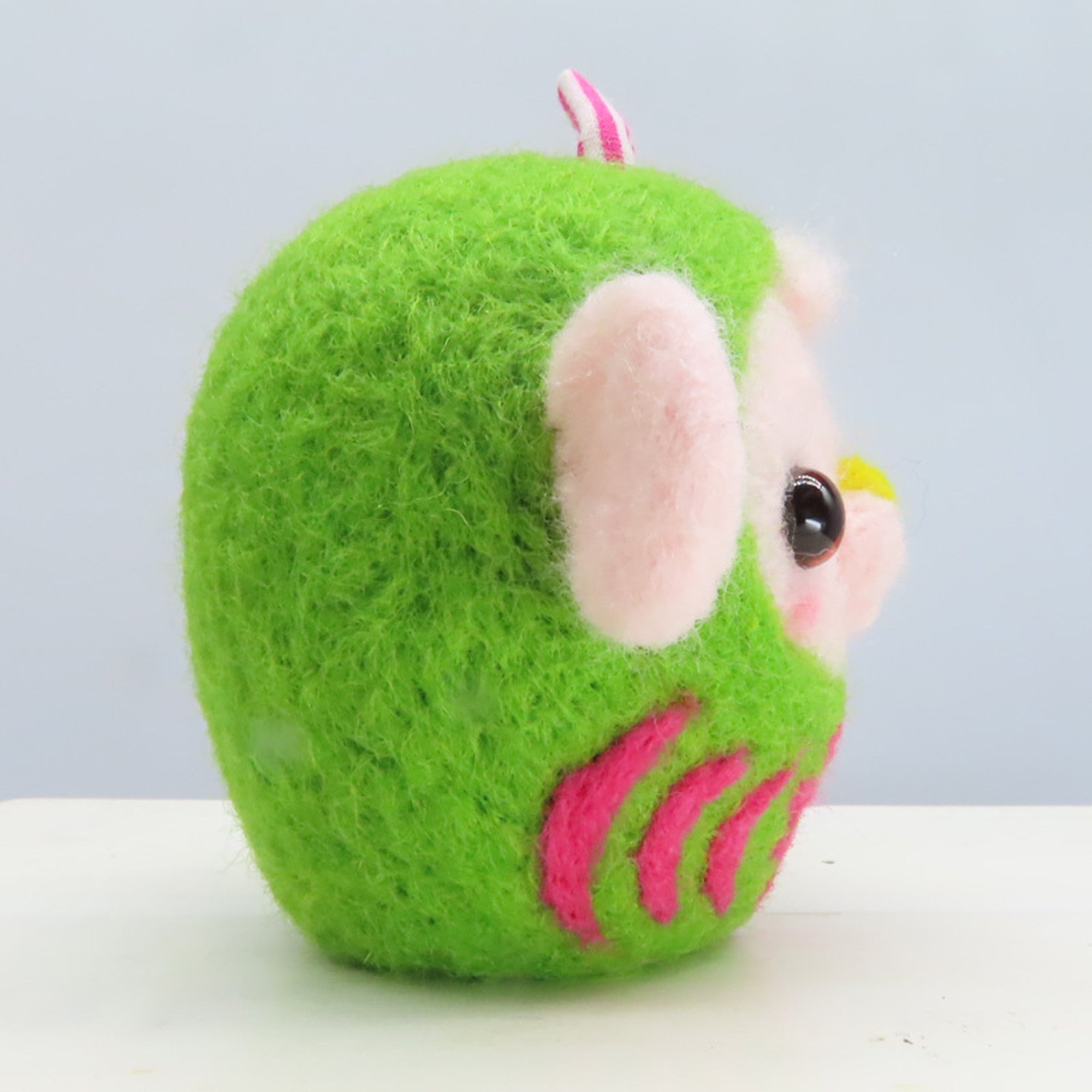 くるみちゃんだるま グリーン「幸」