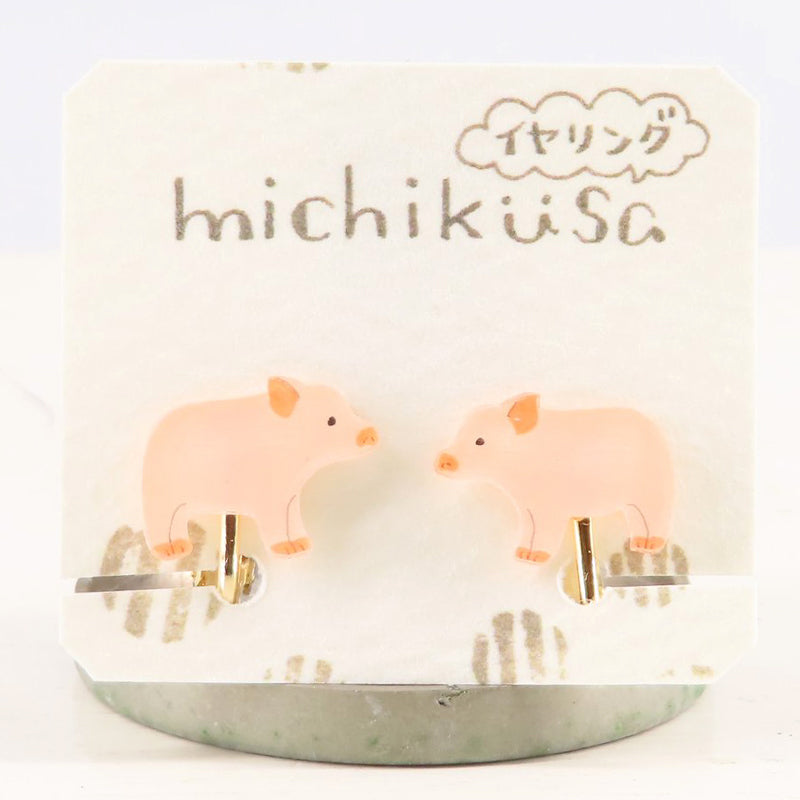 アニマルイヤリング ミニブタ