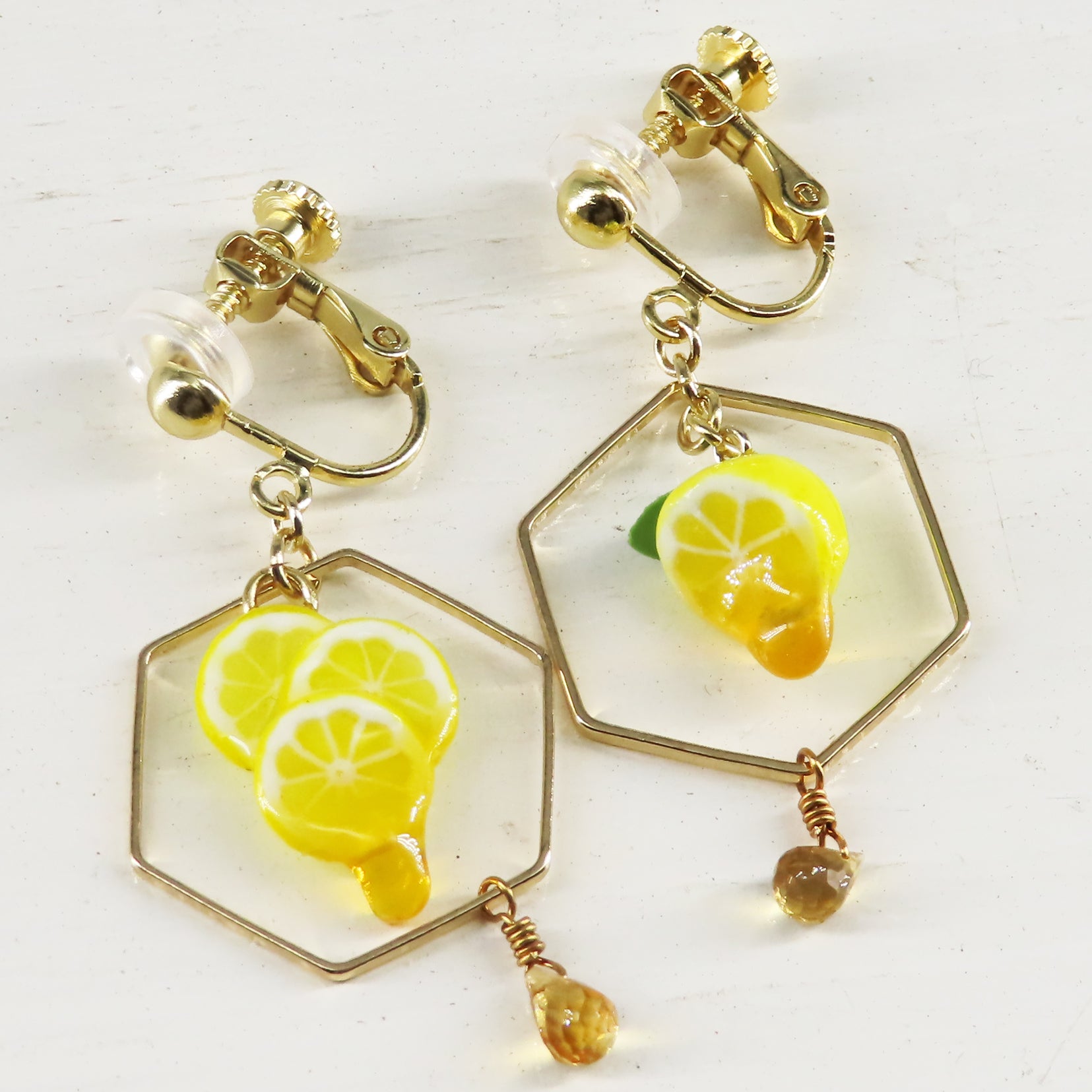 -honey lemon- イヤリング