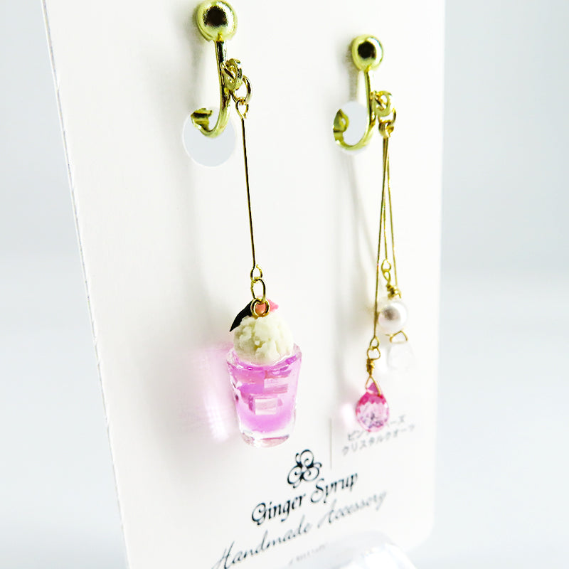 -cream soda- 桜 イヤリング