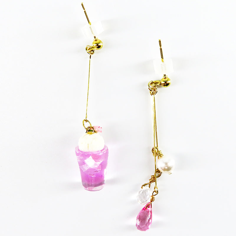 -cream soda- 桜 ピアス