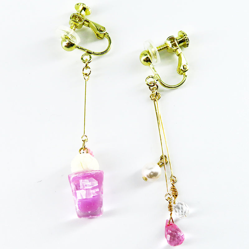 -cream soda- 桜 イヤリング