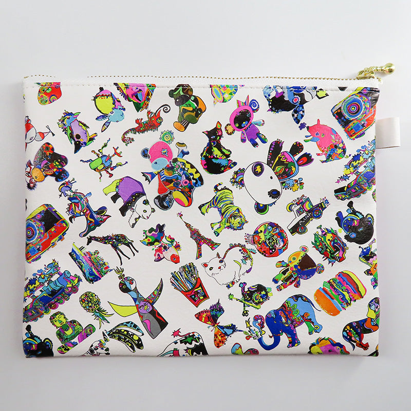 くるみちゃん 四角ポーチ