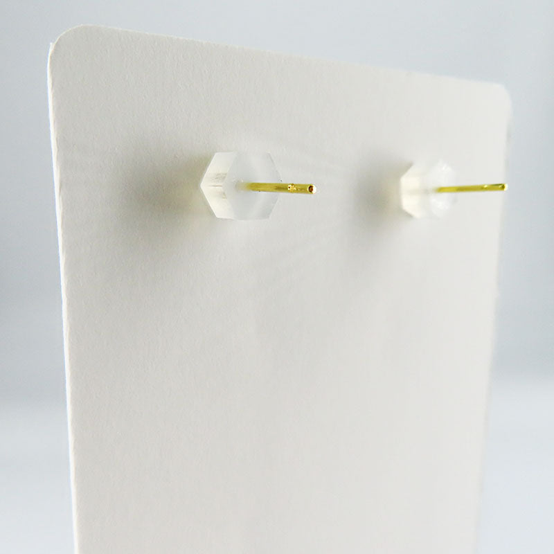 -ゆらゆら苺- milk crown 滴 ピアス