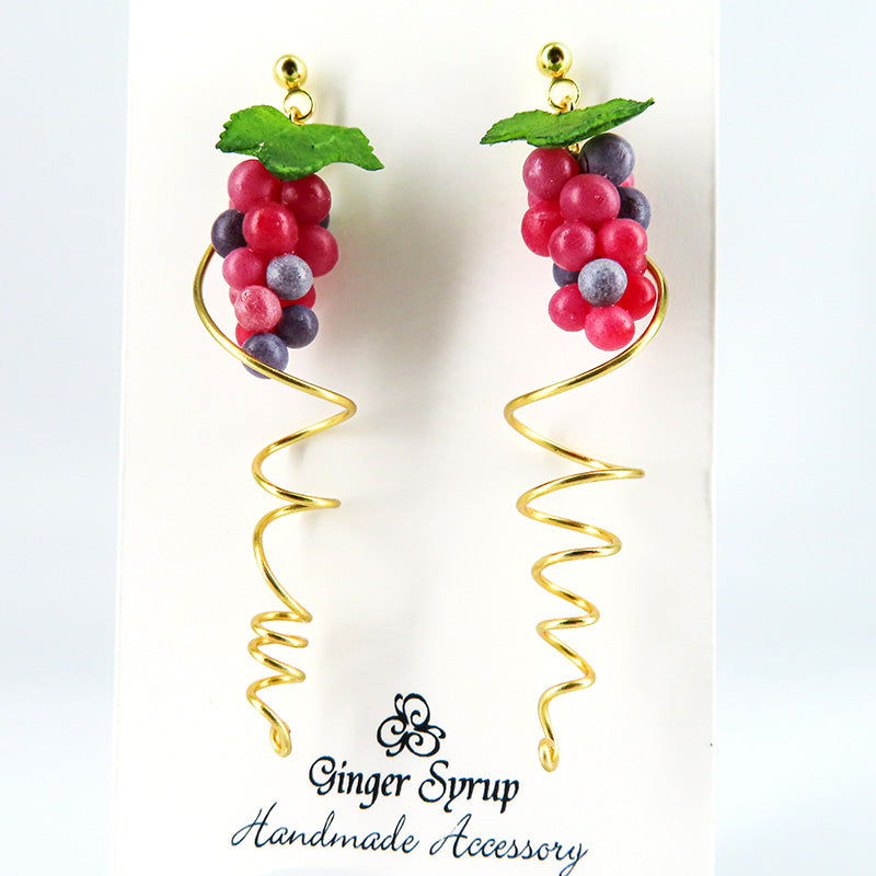 -つるぶどう- ピアス