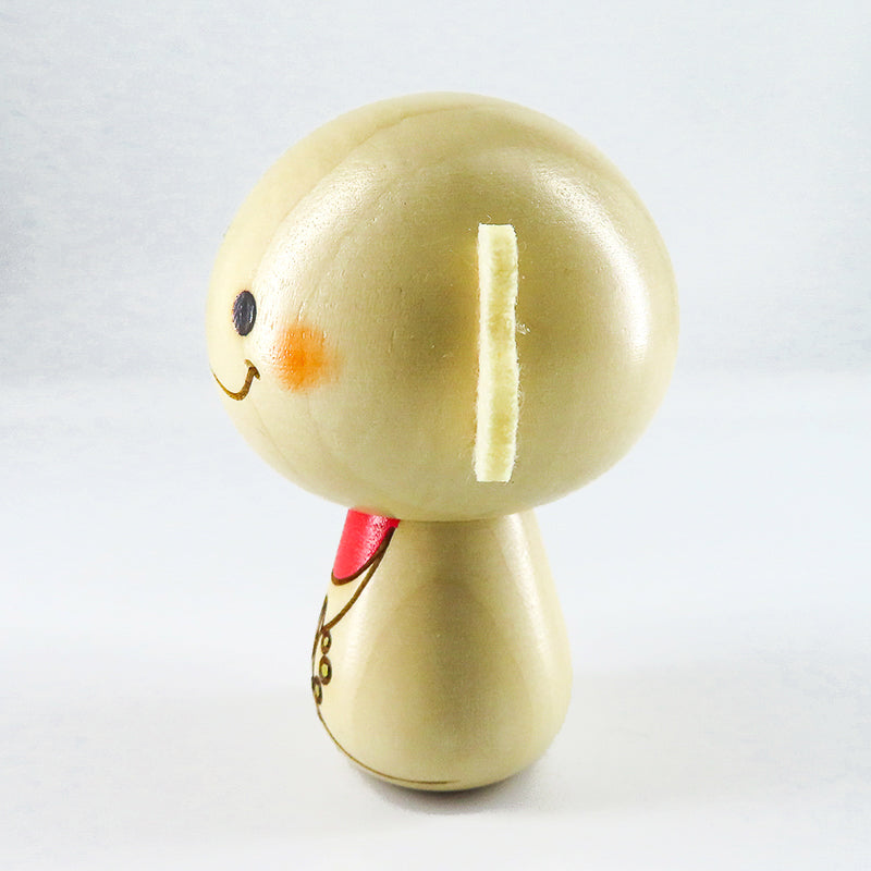 お地蔵様 丸目 こけし