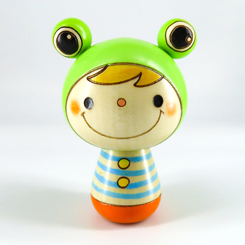 カエルのナル こけし