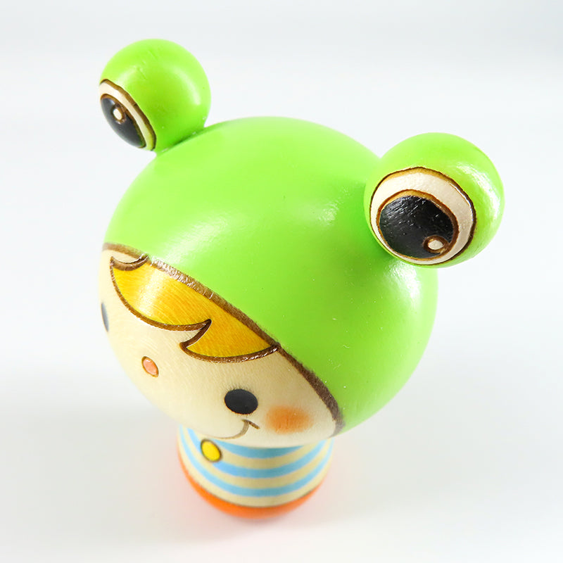 カエルのナル こけし