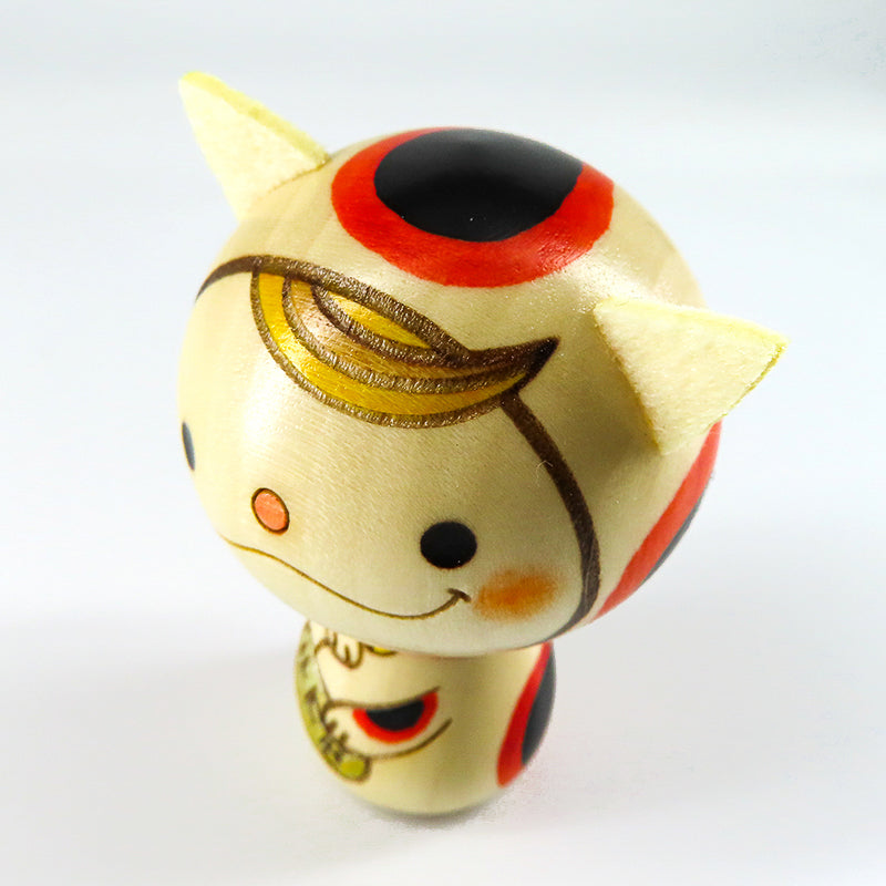 招き猫ちゃん こけし