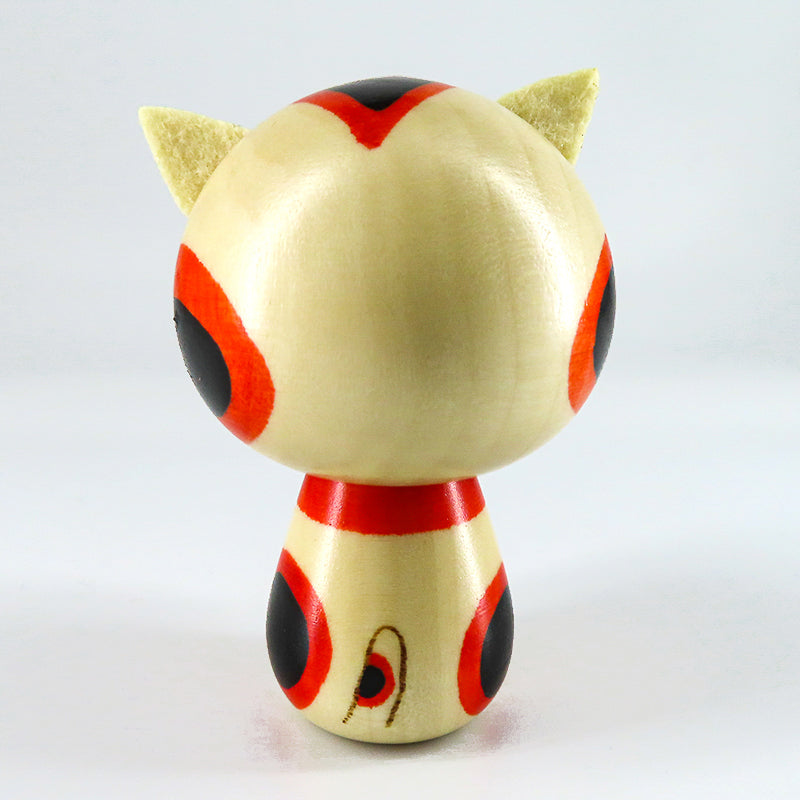 招き猫ちゃん こけし