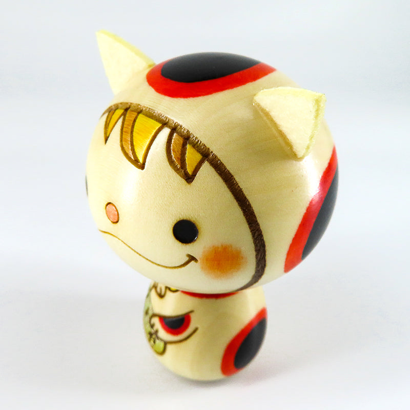 招き猫くん こけし