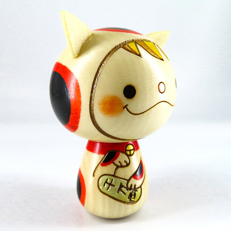 招き猫くん こけし