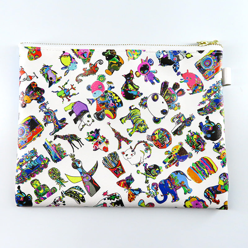 ドローン百景〜神奈川沖浪裏 四角ポーチ