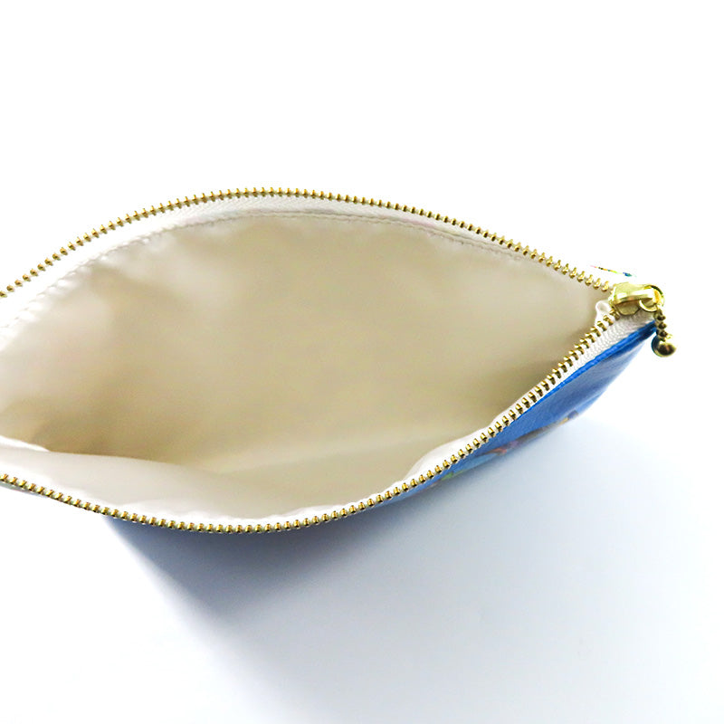 幸せのゾウ 四角ポーチ