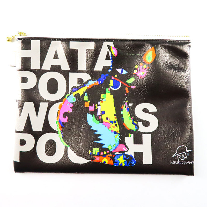 クロネコ 四角ポーチ