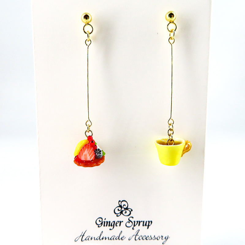 -cafe sweets- タルトフリュイ ピアス