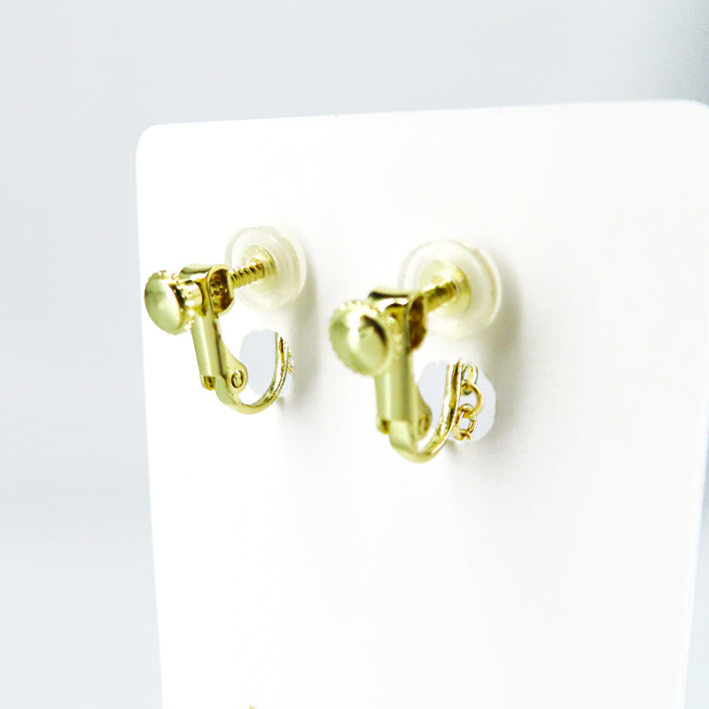 -cafe sweets- 桜モンブラン イヤリング