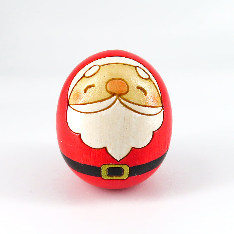 クリスマス】たまごこけし サンタ