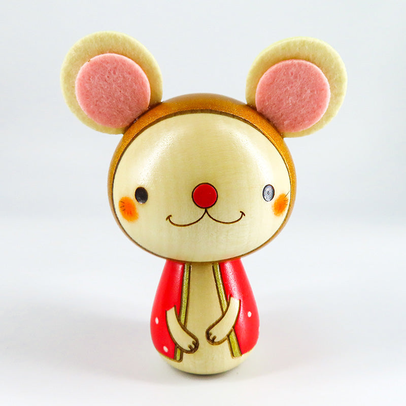 干支ねずみ 子 こけし