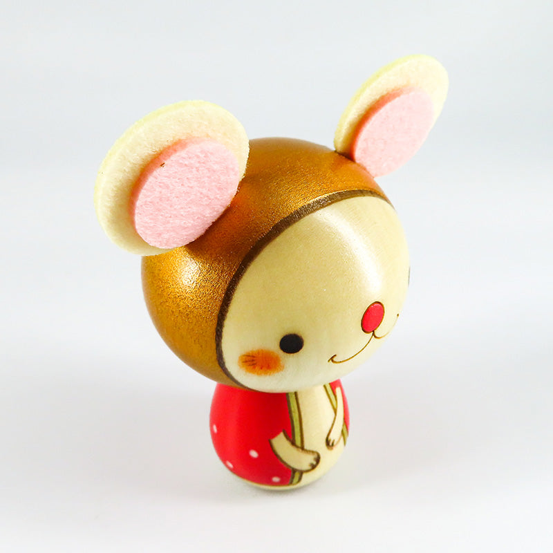 干支ねずみ 子 こけし