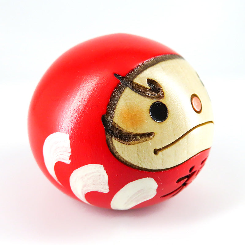 幸福だるま こけし 赤