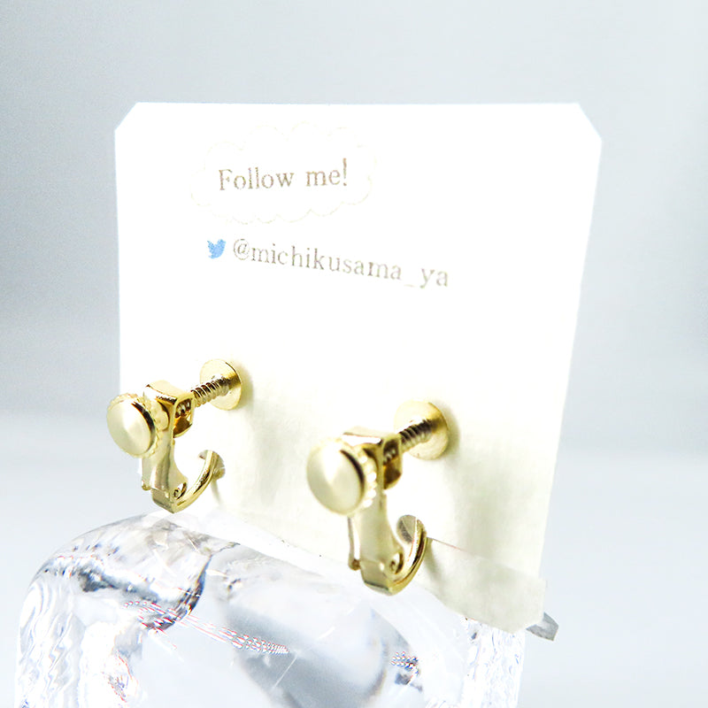 アニマルイヤリング チンチラ