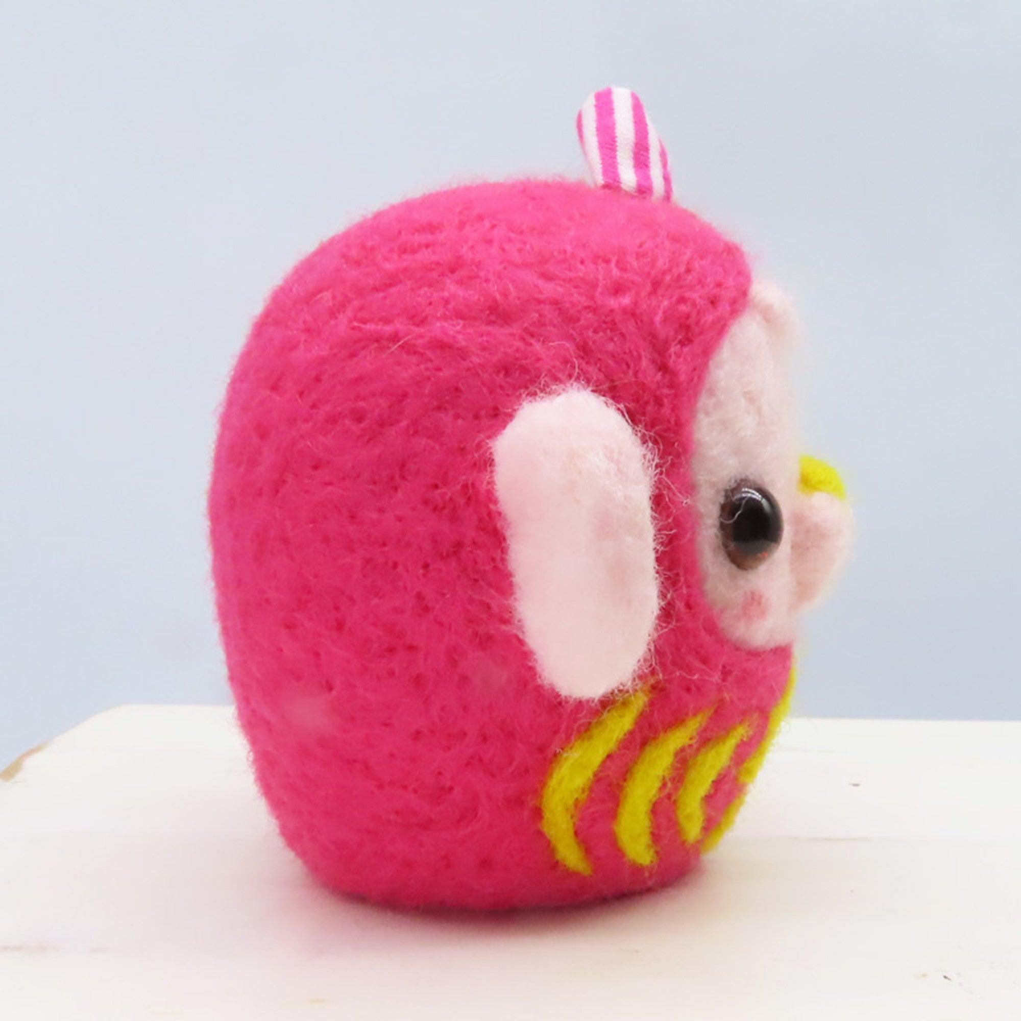 くるみちゃんだるま ピンク「恋」