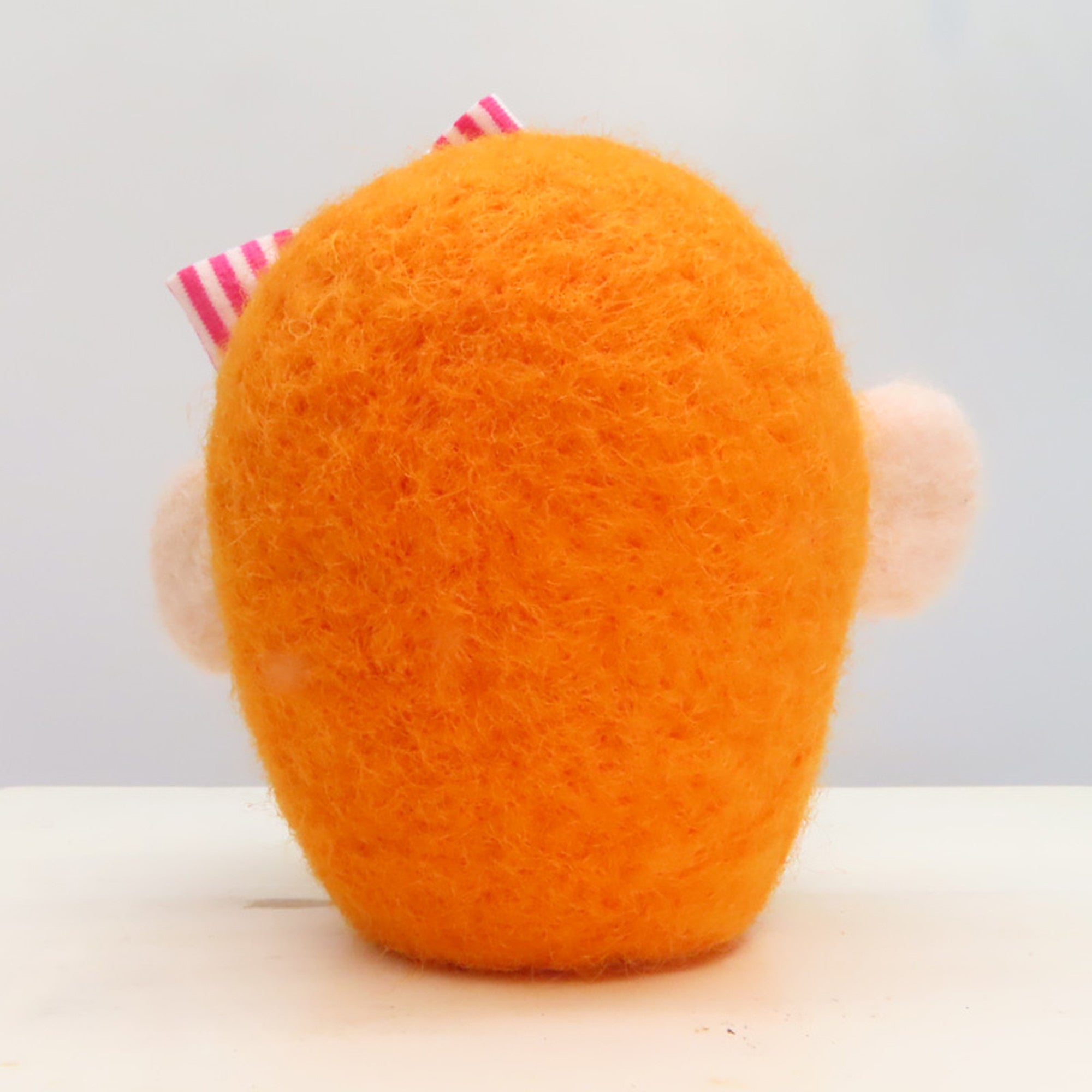 くるみちゃんだるま オレンジ「吉」