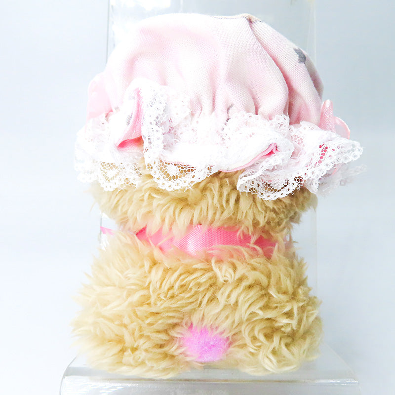 もくもくモカちゃん　（リボンピンク　帽子薄ピンク）