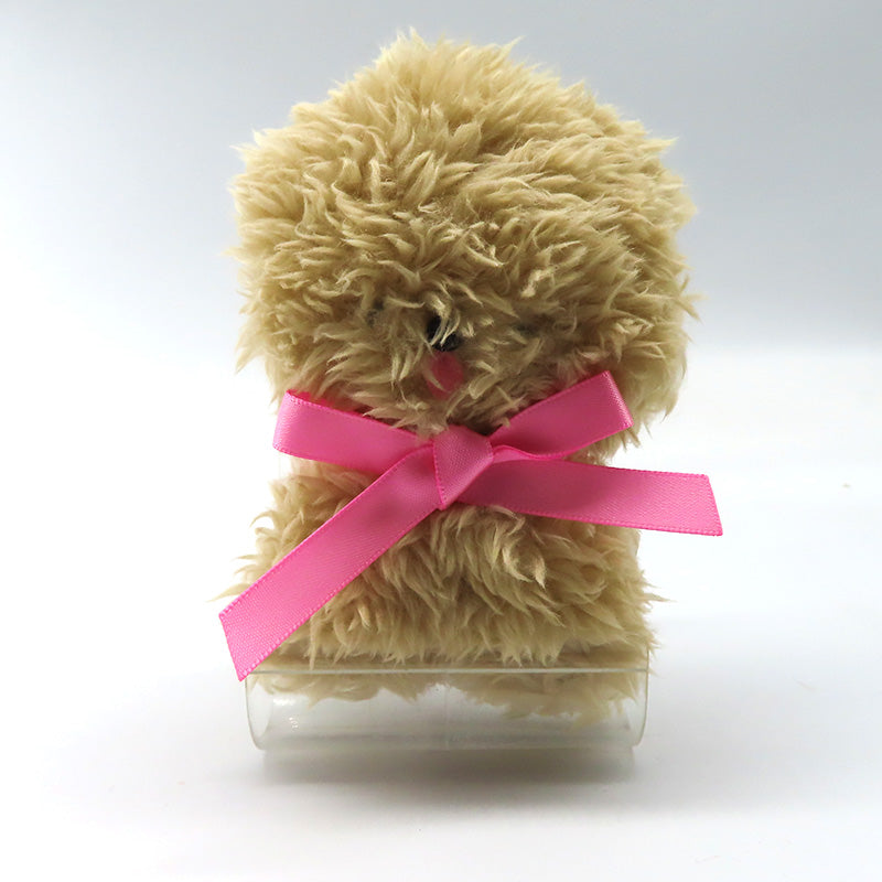 もくもくモカちゃん　（リボンピンク　帽子薄ピンク）
