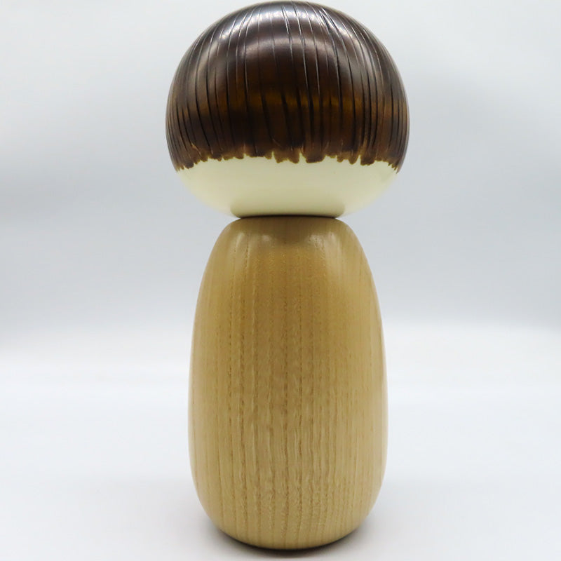 卯三郎こけし　鯉の滝のぼり　kokeshi
