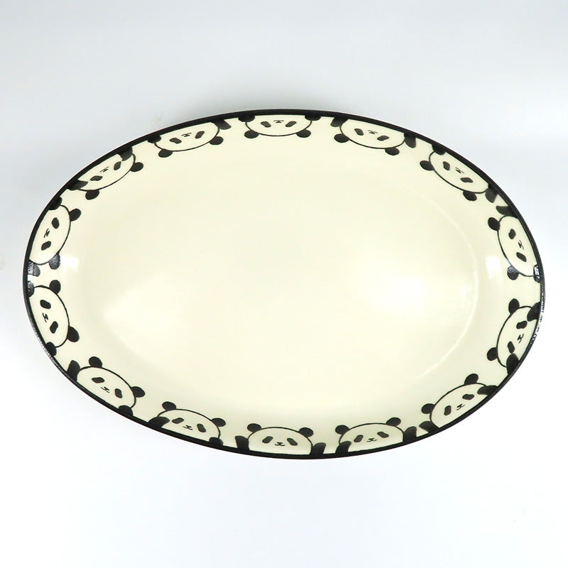 丸山陶房 楕円皿(大)